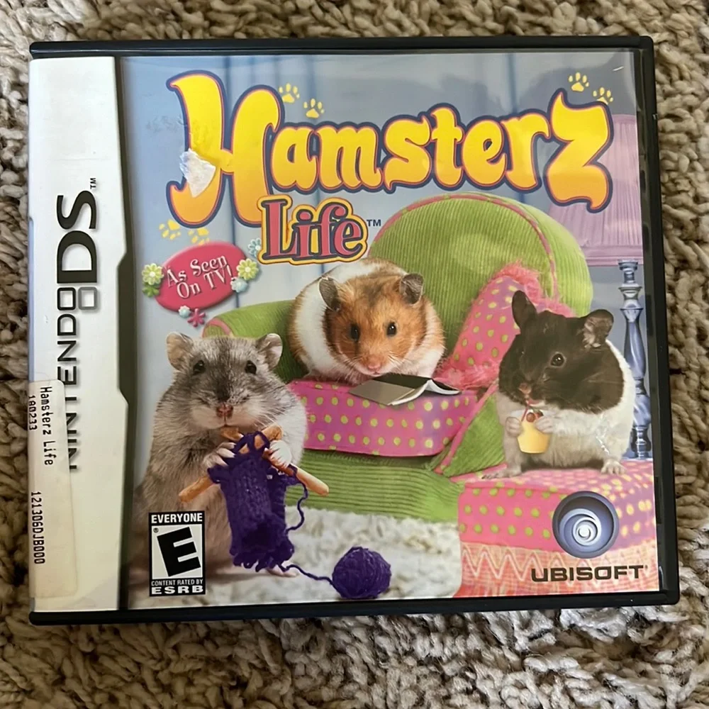 Nintendo DS Hamsterz Life video game with case